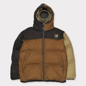 g59 poly fill down jacket army