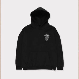 g59 migraine hoodie black front logo