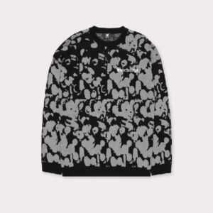 g59 miligram knit sweater grey pattern